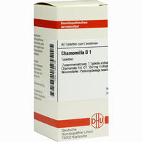 Chamomilla D 1 Tabletten 80 Stück
