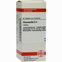 Chamomilla D4 Tabletten 80 Stück