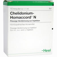 Chelidonium- Homaccord N Ampullen 10 Stück