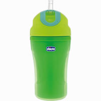 Chicco Strohhalm Trinklernflasche Grün 18m 266ml 1 Stück
