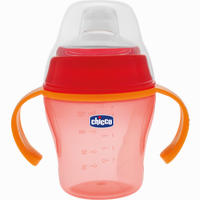 Chicco Trinklernflasche Rot 6m+ 200ml 1 Stück