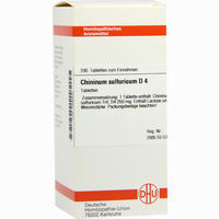 Chininum Sulf D4 Tabletten 200 Stück