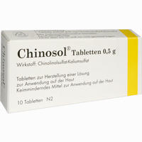 Chinosol 0.5 Tabletten 10 Stück