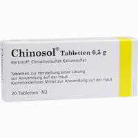 Chinosol 0.5 Tabletten 20 Stück