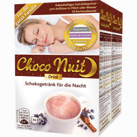 Choco Nuit Drink Gute Nacht Schokogetränk Doppel Pulver 20 Stück