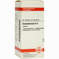 Cholesterinum D4 Tabletten 80 Stück