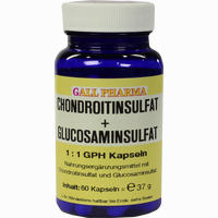 Chondroitinsulfat+glusosaminsulfat 1:1 Gph Kapseln 60 Stück