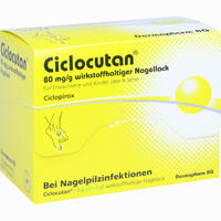 Ciclocutan 80mg/g Wirkstoffhaltiger Nagellack Lösung 6 g