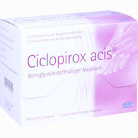 Ciclopirox Acis 80mg/G Wirkstoffhaltiger Nagellack 3 g