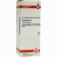 Cimicifuga D3 Dilution 50 ml