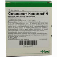 Cinnamomum- Homaccord N Ampullen 10 Stück