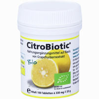 Citrobiotic Grapefruitkernextrakt Tabletten 100 Stück