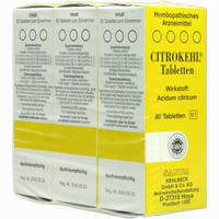 Citrokehl Tabletten 3 x 80 Stück