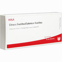 Citrus E Fructibus Cydonia E Fructibus Ampullen 10 x 1 ml