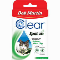 Clear 50mg Lösung Zum Auftropfen für Katzen 3 Stück