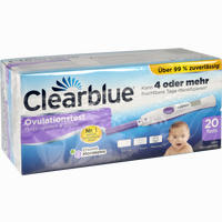 Clearblue Ovulationstest Fortschrittlich & Digital 20 Stück