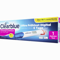 Clearblue Schwangerschaftstest Ultra Frühtest Digital 1 Stück