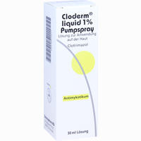 Cloderm Liquid 1% Pumpspray 30 ml