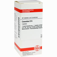 Cocculus D6 Tabletten 80 Stück