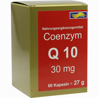 Coenzym Q 10 30mg Kapseln 60 Stück