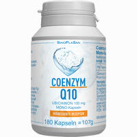 Coenzym Q10 100mg Ubichinon Mono- Kapseln 180 Stück