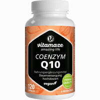 Coenzym Q10 200 Mg Vegan Vitamaze Kapseln 120 Stück