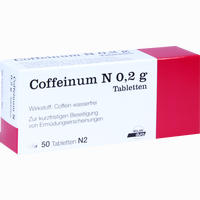 Coffeinum N 0.2g Tabletten 50 Stück