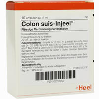 Colon Suis- Injeel Ampullen 10 Stück