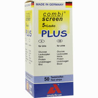 Combiscreen 5+leuko Plus Teststreifen 50 Stück