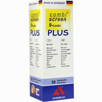 Combiscreen 9+leuko Plus Teststreifen 50 Stück