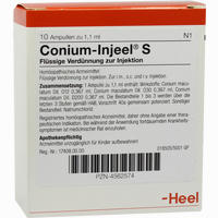 Conium- Injeel S Ampullen 10 Stück
