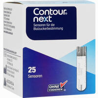 Contour Next Sensoren Teststreifen Bayer vital gmbh 1 x 25 Stück