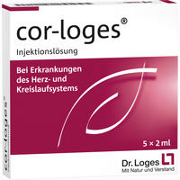 Cor- Loges Injektionslösung Ampullen 5 x 2 ml