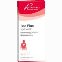 Cor Plus- Injektopas Flüssige Verdünnung zur Injektion Ampullen 10 Stück