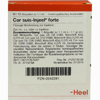 Cor Suis- Injeel Forte Ampullen 10 Stück