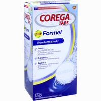 Corega Tabs Bioformel 136 Stück