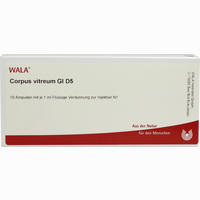 Corpus Vitreum Gl D5 Ampullen 10 x 1 ml