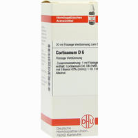 Cortisonum D6 Dilution 20 ml