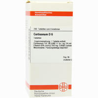 Cortisonum D6 Tabletten 200 Stück