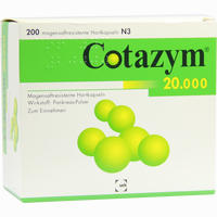 Cotazym 20.000 Kapseln 200 Stück
