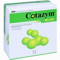 Cotazym 40.000 Kapseln 200 Stück