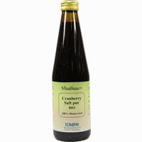 Cranberry Saft Pur Bio Vitalhaus 330 ml