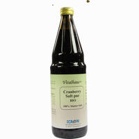 Cranberry Saft Pur Bio Vitalhaus 750 ml