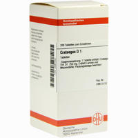 Crataegus D 1 Tabletten 200 Stück