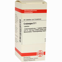 Crataegus D 1 Tabletten 80 Stück