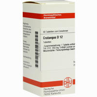 Crataegus D12 Tabletten 80 Stück