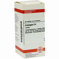 Crataegus D4 Tabletten 80 Stück