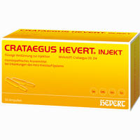 Crataegus Hevert Injekt Ampullen 50 Stück