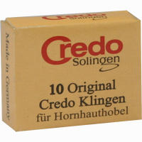 Credo Ersatzklingen für Hornhauthobel 10 Stück