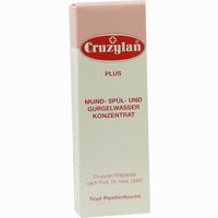 Cruzylan Plus Mund- Spül- und Gurgelwasserkonzentrat Tropfen 50 ml